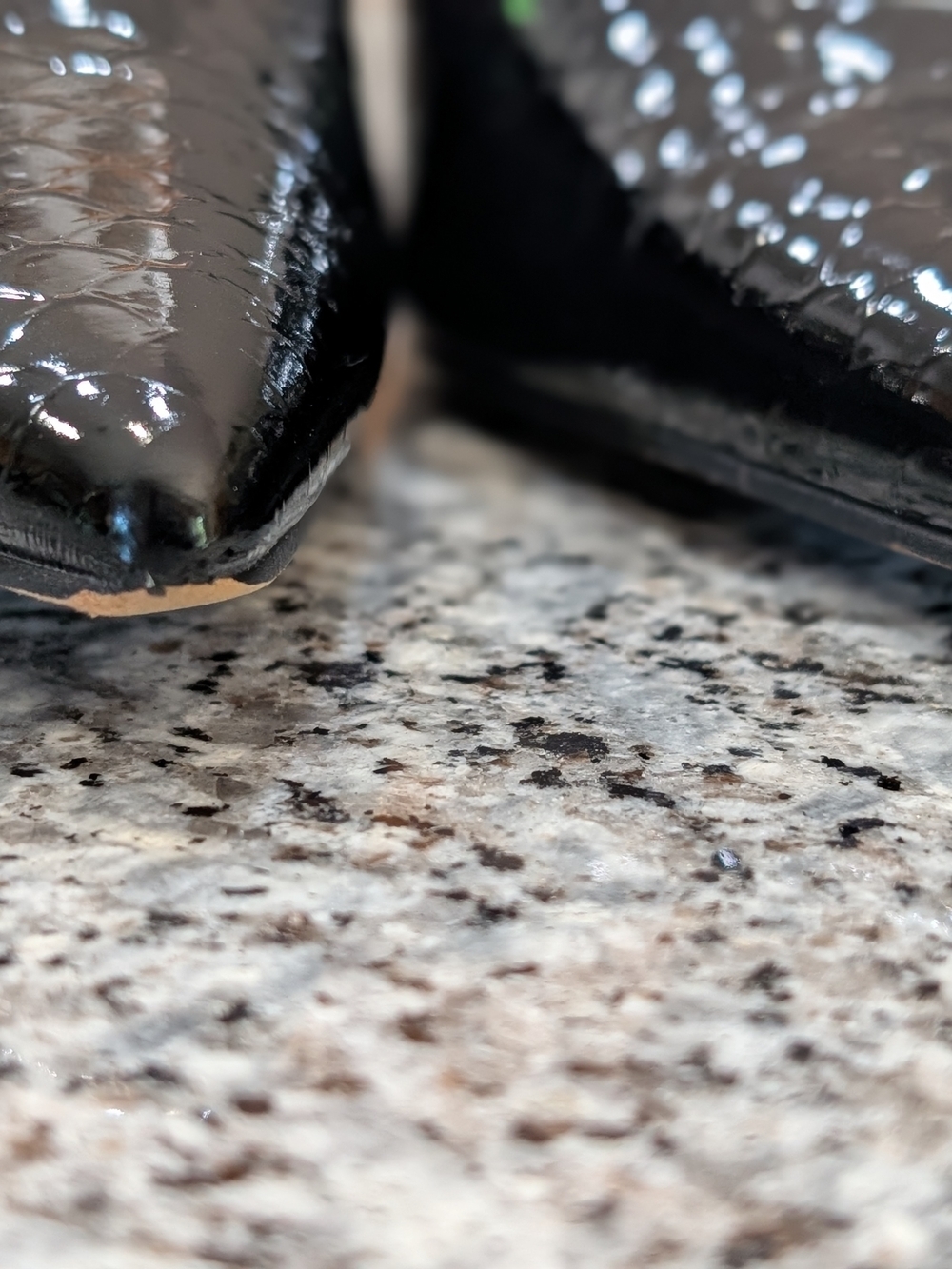 Torgeis New York Black Patent Heels | Pointed Toe Slingback | Size 10 | Chic Dre - Picture 2 of 15
